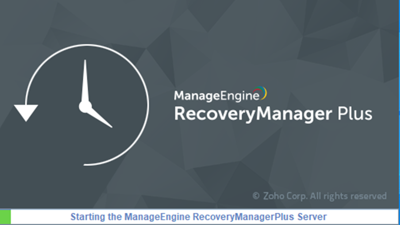 ManageEngine备份与恢复工具 5.3-外行下载站