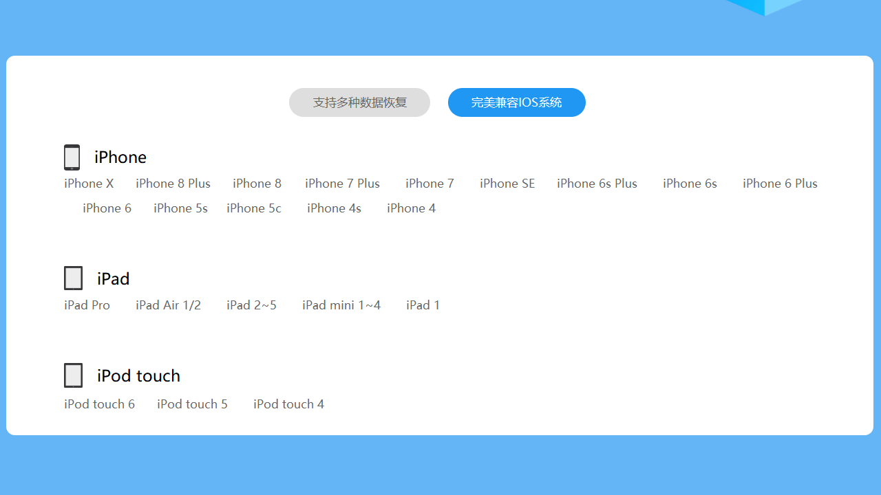 图片[2]-全能苹果手机恢复大师软件 6.0.1.200-外行下载站
