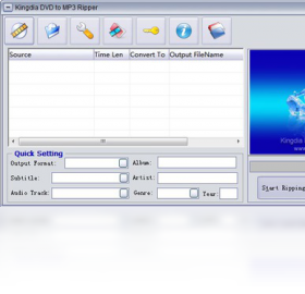 Kingdiadvdtomp3ripper 3.7.11-外行下载站