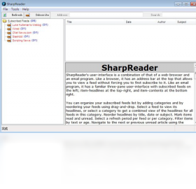 sharpreader 0.9.7.0-外行下载站
