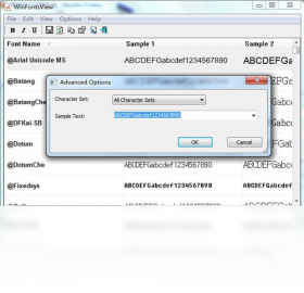 图片[2]-WinFontsView 1.1.0.0-外行下载站
