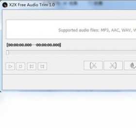 X2XFreeAudioTrim 1.0-外行下载站