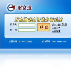 财富道动态智能分析系统 1.22-外行下载站