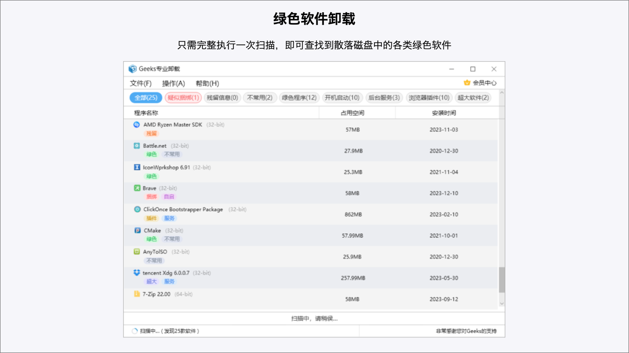 Geeks专业卸载 2.5.26.106-外行下载站