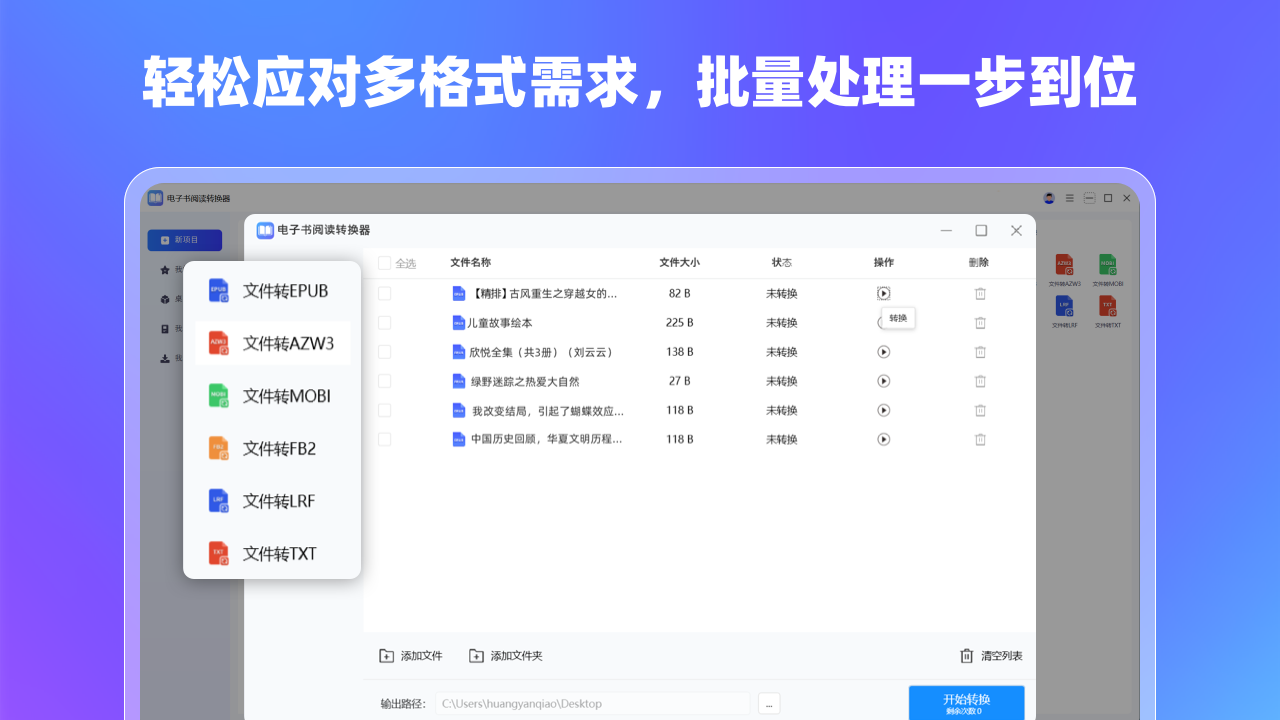 电子书阅读转换器 1.4.0.0-外行下载站