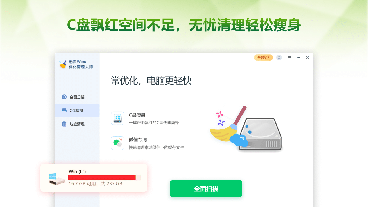 图片[2]-Windows清理优化·C盘瘦身 1.2.0.1-外行下载站