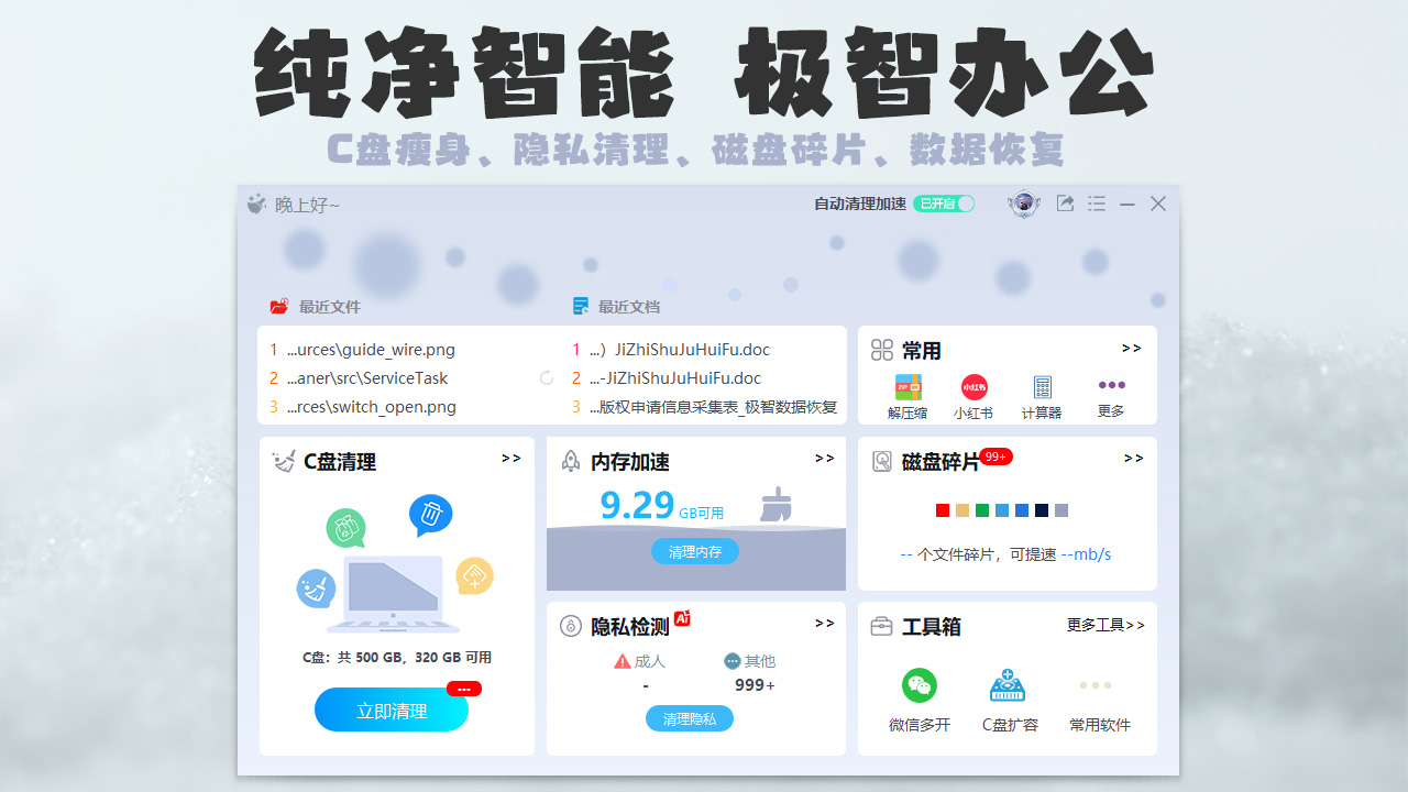极智C盘清理-标准版（免费）（智能） 1.1.3.5-外行下载站