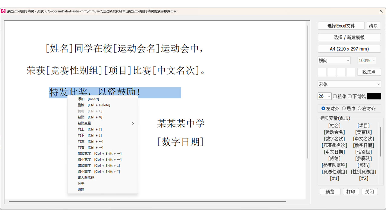 图片[3]-豪杰Excel套打精灵 1.006-外行下载站