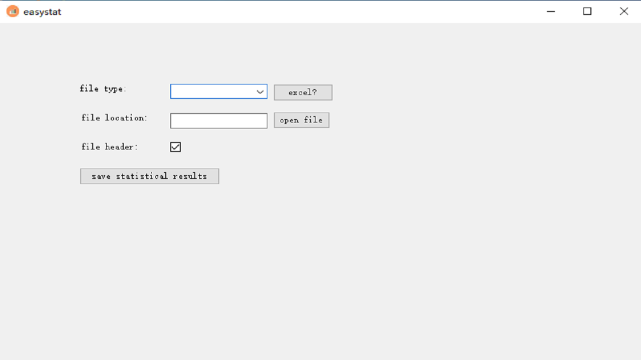 easystat 1.0.0.0-外行下载站