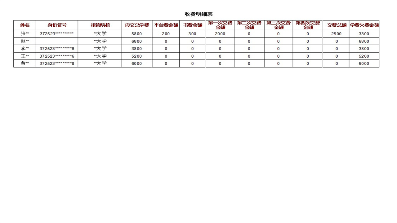 图片[5]-学历教育报名财务管理系统差异版 1.9-外行下载站