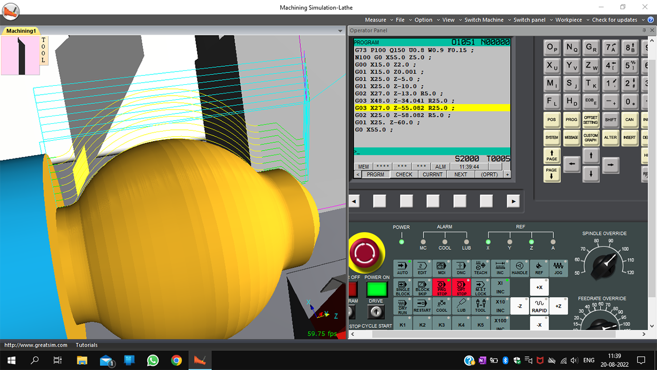 图片[3]-Machining数控车床仿真 2.2.1.25-外行下载站