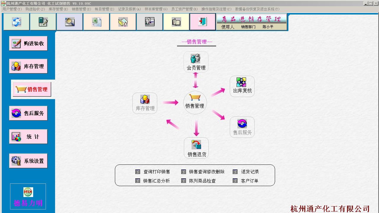 力明化工试剂试药销售库管云数据管 8.1.02-外行下载站