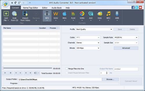 AVS Audio Converter 8.3.1.571-外行下载站