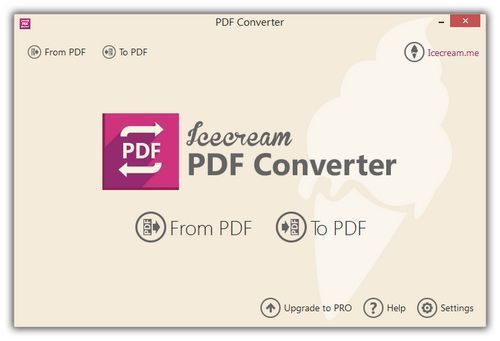 Icecream PDF Converter 2.86-外行下载站