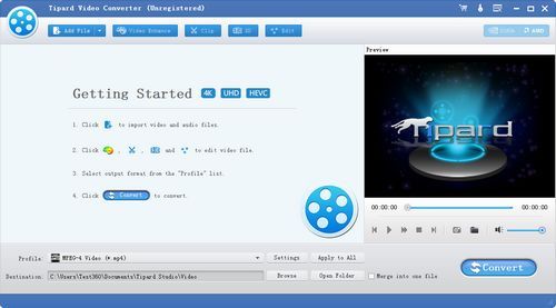 Tipard Video Converter 8.0.10-外行下载站