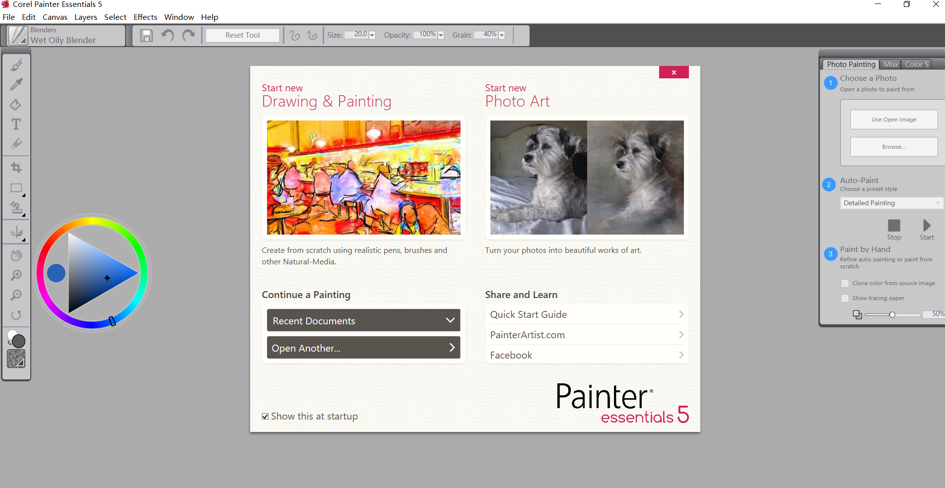 Corel Painter Essentials 5.0.0.1102-外行下载站