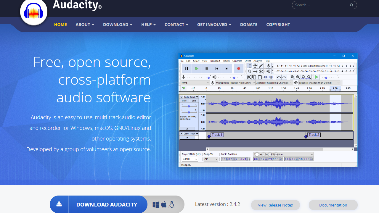 图片[2]-Audacity 3.7.0-外行下载站