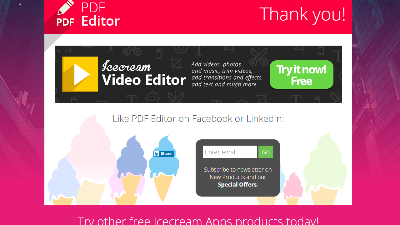 Icecream PDF Editor 2.71-外行下载站