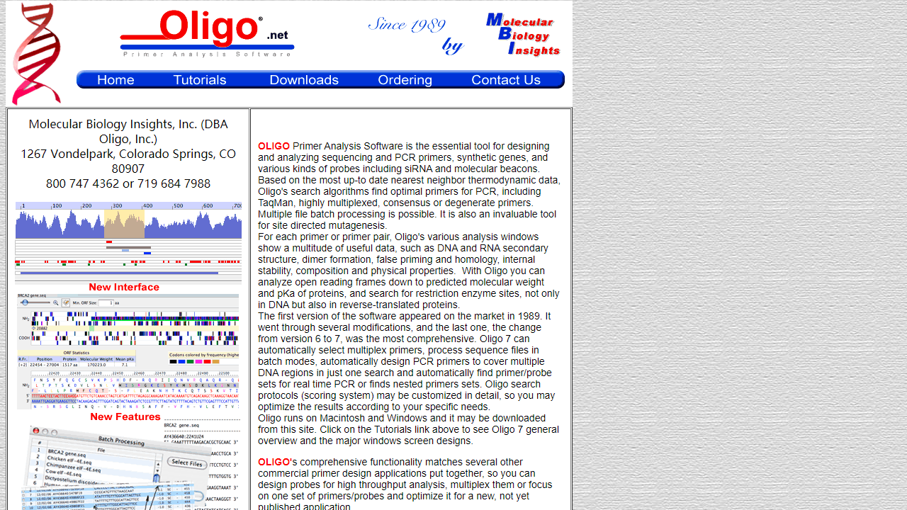 Oligo 7.0.6.0-外行下载站