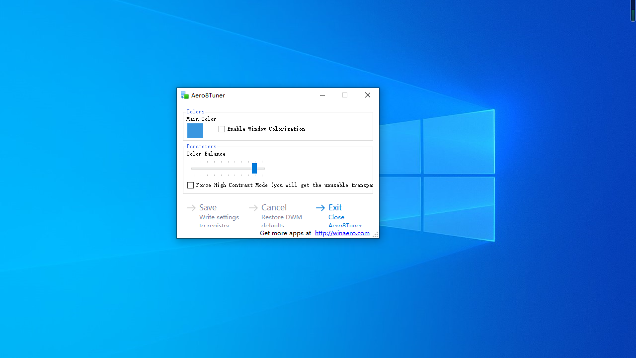 Aero8Tuner 1.0.0.0-外行下载站