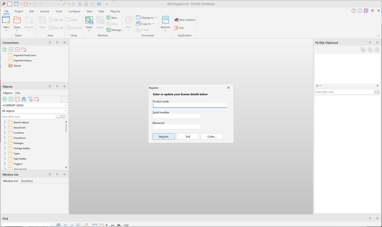 PL/SQLDeveloper 16.0.4.2161-外行下载站
