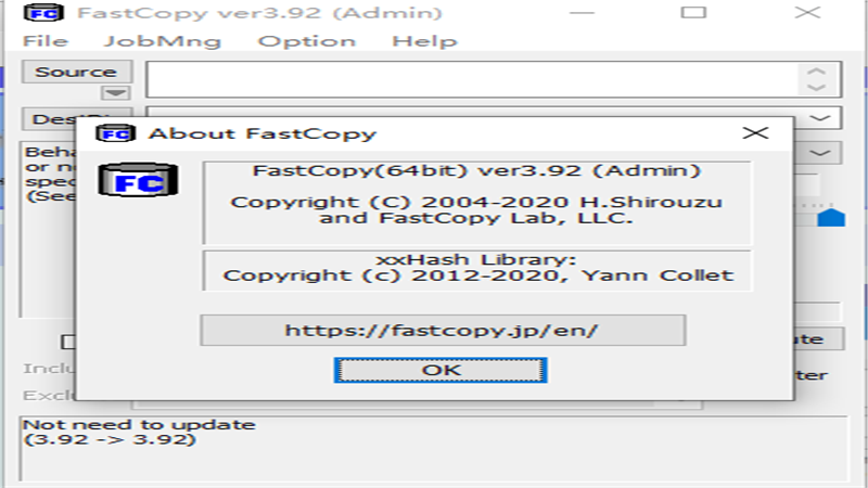 FastCopy 5.2.4-外行下载站