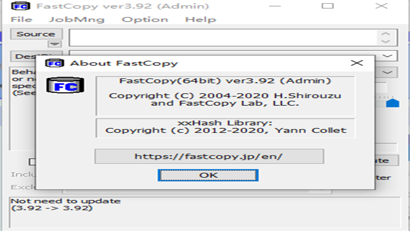 FastCopy 5.8.1-外行下载站