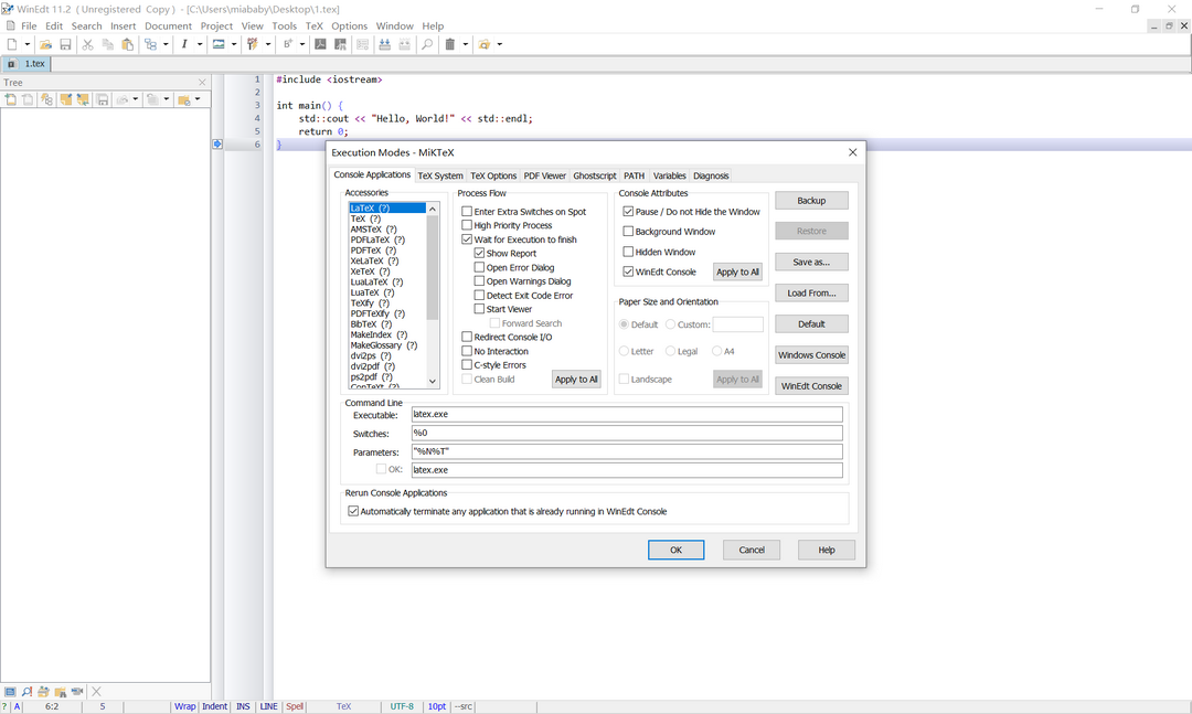 图片[4]-WinEdt 11.2-外行下载站
