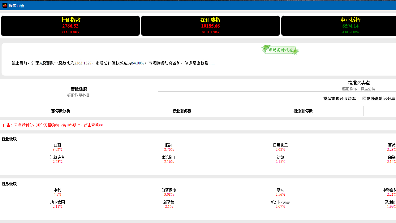 股市行情 1.0.2020.02-外行下载站