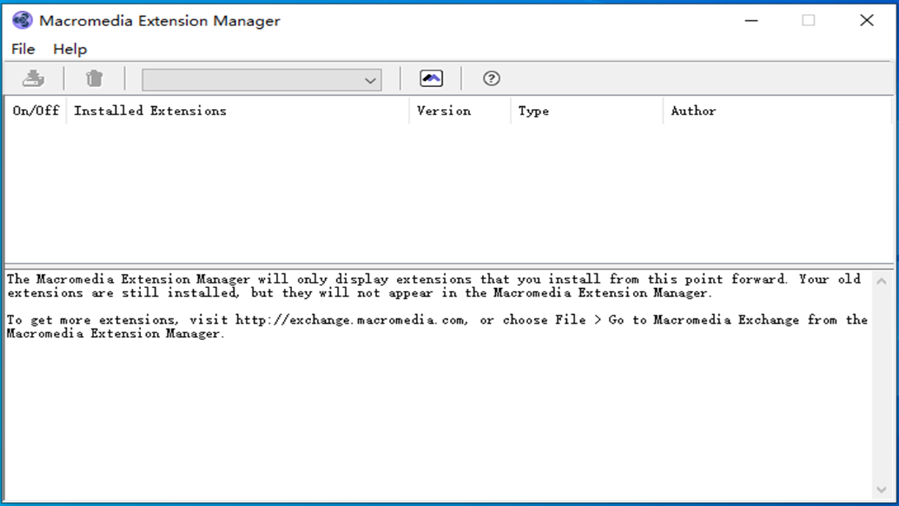 图片[2]-Macromedia Extension Manager 1.5-外行下载站