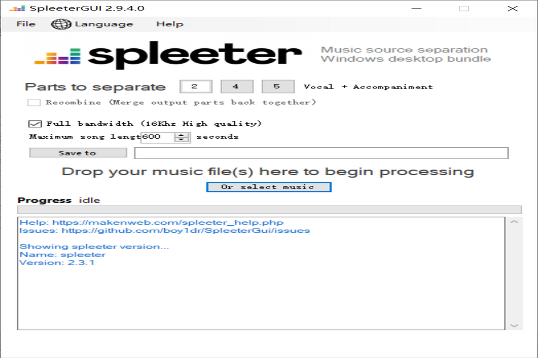 图片[3]-SpleeterGui 2.9.4.0-外行下载站