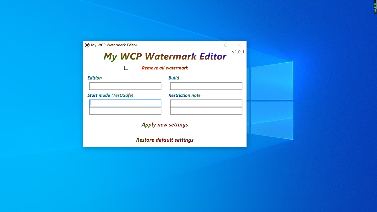 MyWCPWatermarkEditor 1.0.1.0-外行下载站