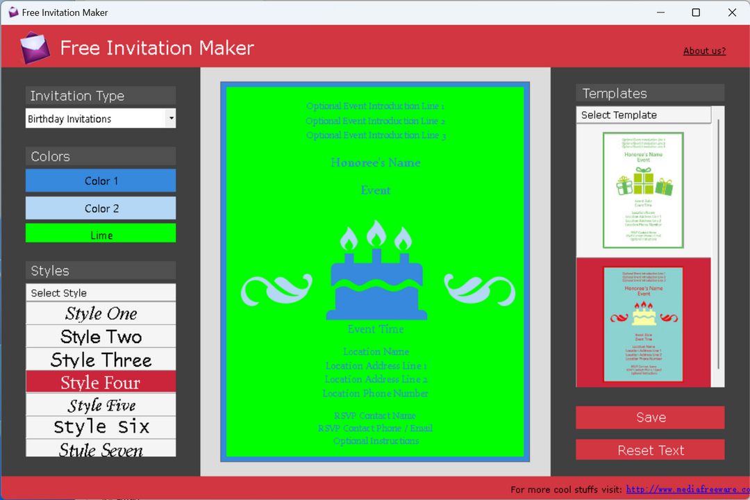 图片[3]-Free Invitation Maker 1.0.0-外行下载站