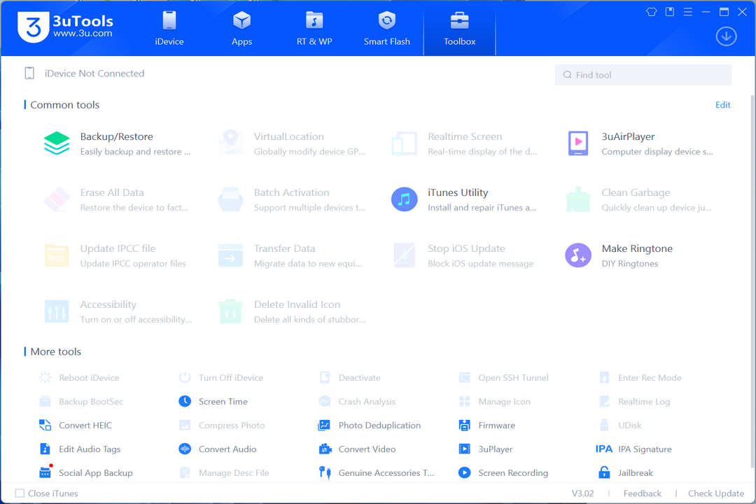图片[2]-3uTools 3.02.012-外行下载站