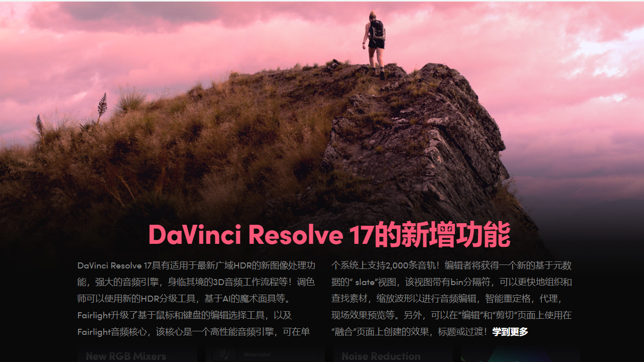 图片[3]-达芬奇(DaVinci Resolve) 19.0.10006-外行下载站
